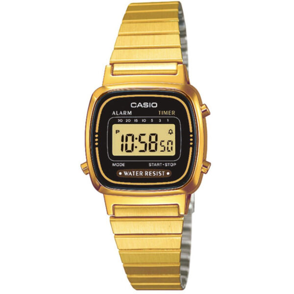 Casio Classic Gold/Black LA670WEGA-1EF