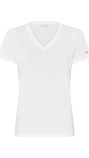 IN FRONT Nina T-shirt 14919 010 (Farve: Hvid, Størrelse: M), Dame