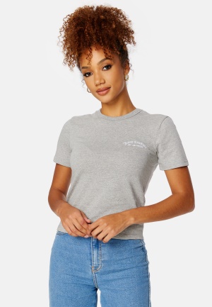 Juicy Couture Recycled Haylee T-Shirt SIlver Marl M