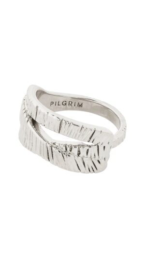 Pilgrim CARE recycled ring sølvbelagt