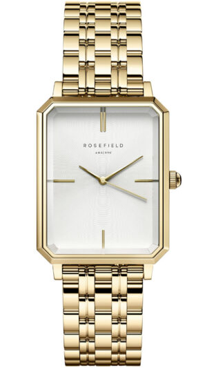 Rosefield The Elles Octagon White Sunray Gold OCWSG-O40