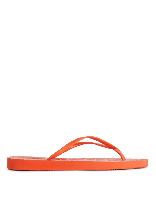 Sleepers Tapered Flip Flops - Orange
