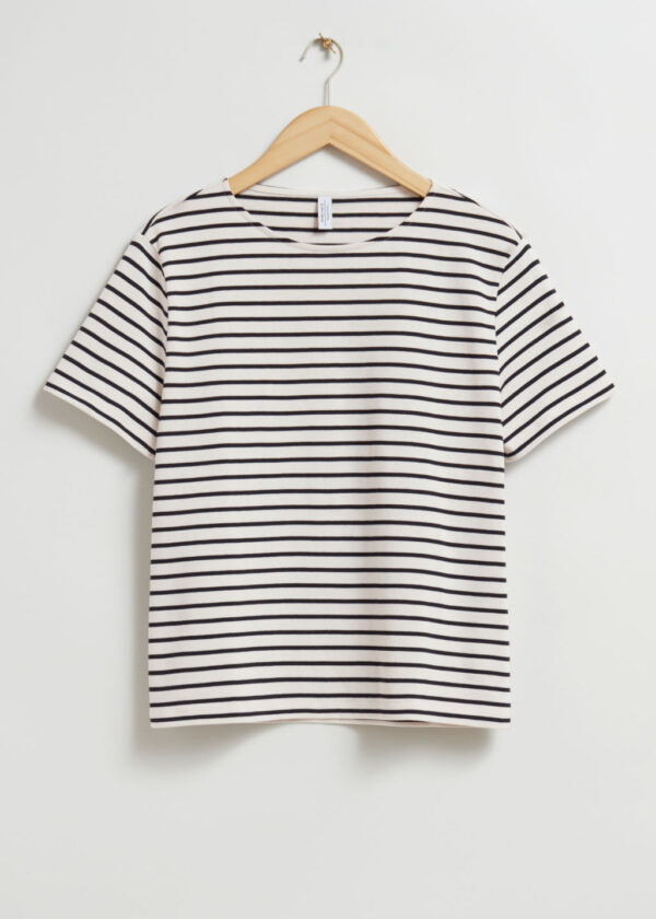 Striped T-Shirt - Black