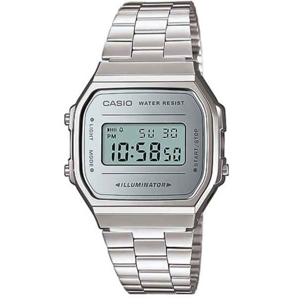 Casio Classic A168WEM-7EF - Woman - 37 mm - Digitalt - Digitalt/Smartwatch - Plexiglas