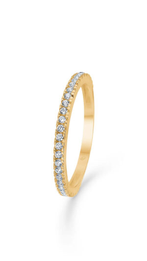Mads Z Sparkle Ring 8 kt. Guld 3347165-54 - Dame - Gold