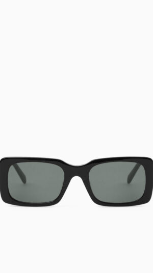 SQUARE-FRAME ACETATE SUNGLASSES