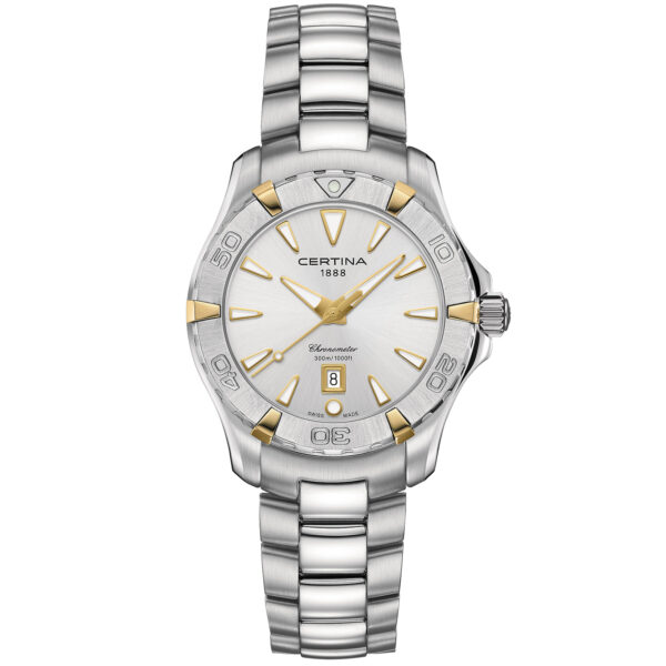 Certina DS Action Lady C0322512103100 - Dame - 34 mm - Analog - Kvarts - Safirglas