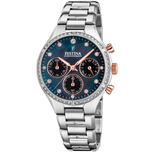 Festina Chrono F20401/4 - Dame - 36 mm - Analog - Kvarts - Mineralglas