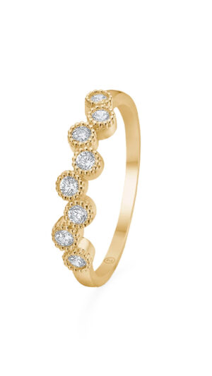 Mads Z Dido Ring 8 kt. Guld 3347169-54 - Dame - Gold