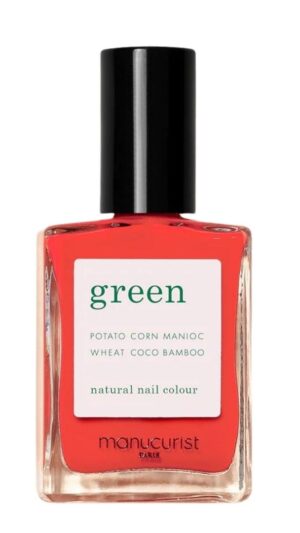 Neglelak - Red Coral, Manucurist green