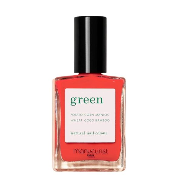 Neglelak - Red Coral, Manucurist green