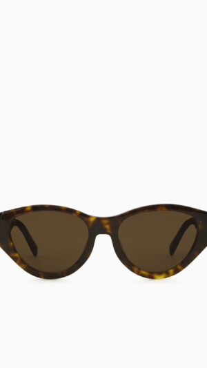 TORTOISESHELL CAT-EYE SUNGLASSES