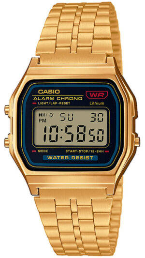 Casio Vintage A159WGEA-1EF - Unisex - 34 mm - Digitalt - Quartz - Mineralglas