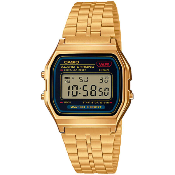 Casio Vintage A159WGEA-1EF - Unisex - 34 mm - Digitalt - Quartz - Mineralglas