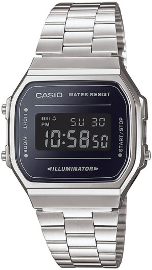 Casio Vintage A168WEM-1EF - Herre - 37 mm - Digitalt - Quartz - Plexiglas