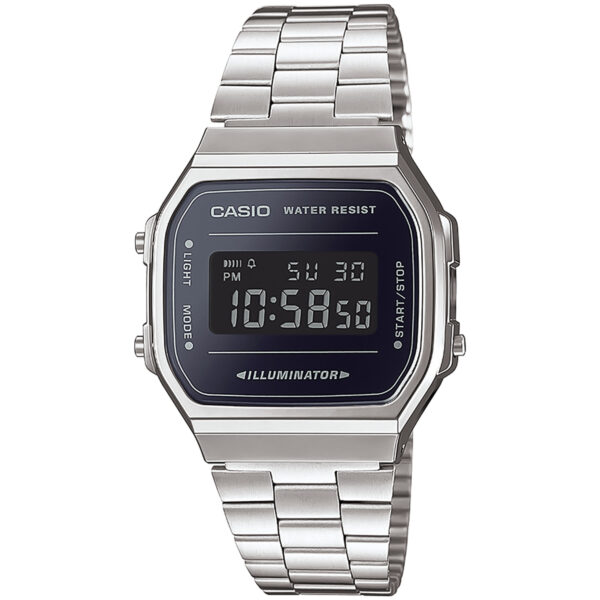 Casio Vintage A168WEM-1EF - Herre - 37 mm - Digitalt - Quartz - Plexiglas