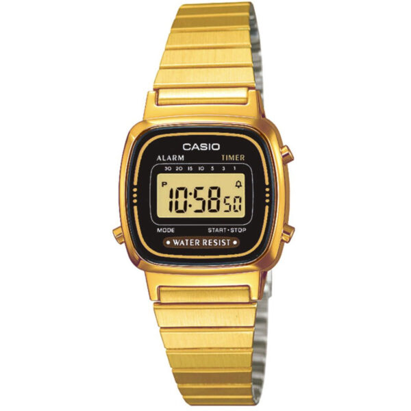 Casio Vintage LA670WEGA-1EF - Dame - 24 mm - Digitalt - Quartz - Plexiglas