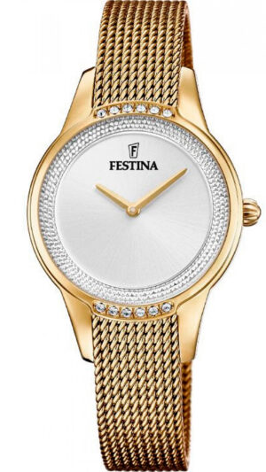 Festina Swarovski F20495/1 - Dame - 30 mm - Analog - Quartz - Mineralglas