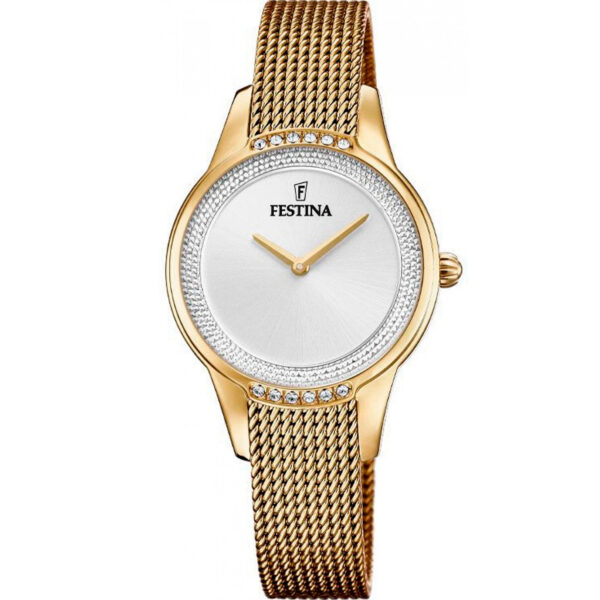 Festina Swarovski F20495/1 - Dame - 30 mm - Analog - Quartz - Mineralglas