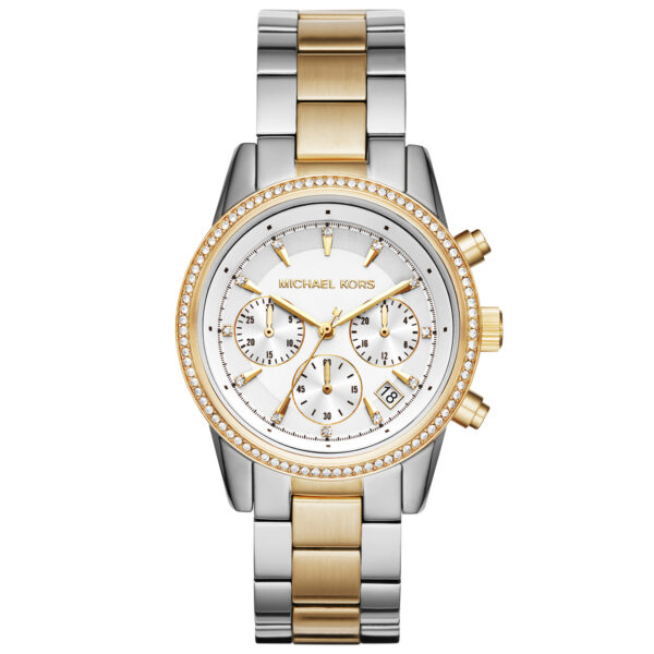 Michael Kors Ritz MK6474 - Dame - 37 mm - Analog - Quartz - Mineralglas